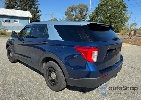 2022 Ford Explorer Police Interceptor from USA, damaged, VIN 1FM5K8AB5NGA01024